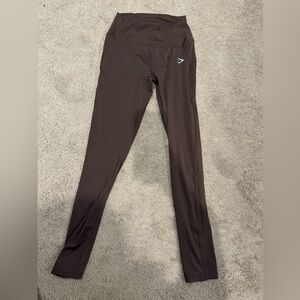 Gym Shark every day contour leggings in brown